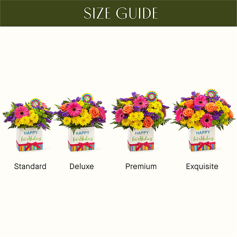 Birthday Brights Bouquet