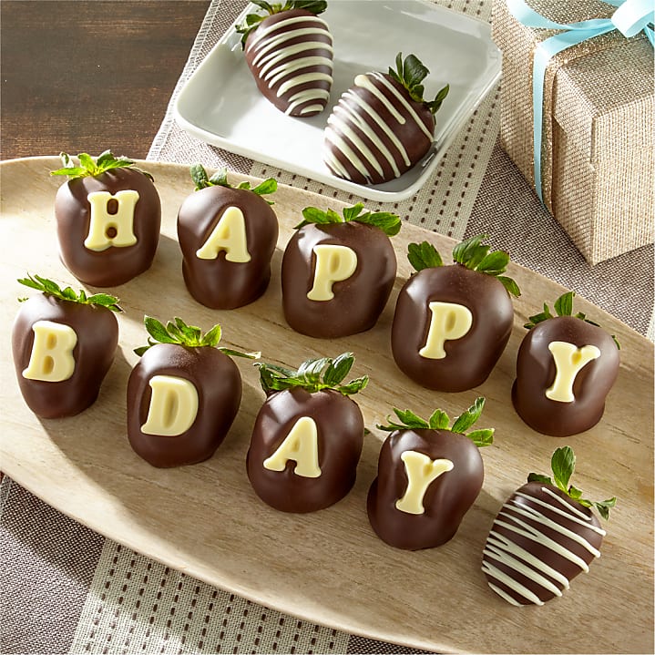 product image for Happy Birthday Belgian Chocolate Covered Berry-Gram®