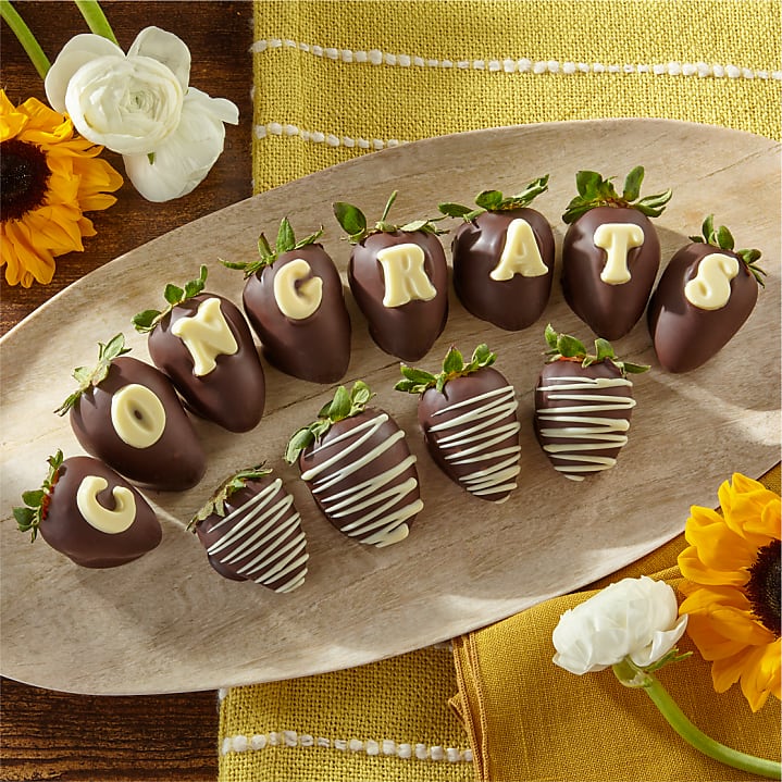 product image for Congrats Belgian Chocolate Covered Berry-Gram®